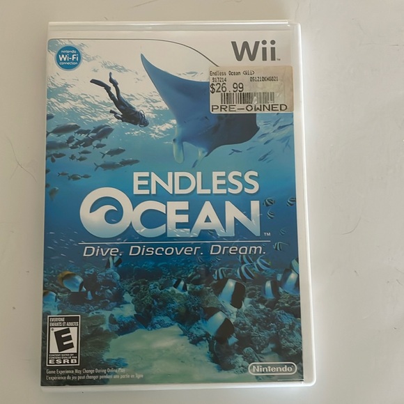 Nintendo Other - Nintendo Wii Endless Ocean Pre-owned Video Game